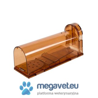 Pułapka żywołapka na szczury jednowejściowa przezroczysta (BSM)