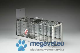 Składana klatka pułapka na koty i małe zwierzęta (BSM)