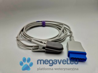 SpO2 czujnik wielorazowy (płaska wtyczka) (TCM)