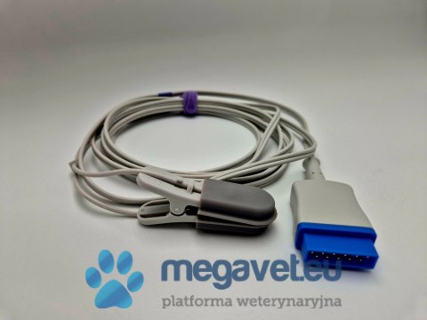 SpO2 czujnik wielorazowy (płaska wtyczka) (TCM)