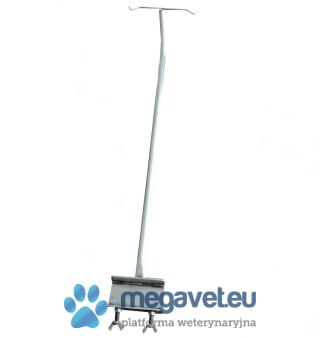 Stojak na kroplówki montowany do stołu stal 94cm (BSM)