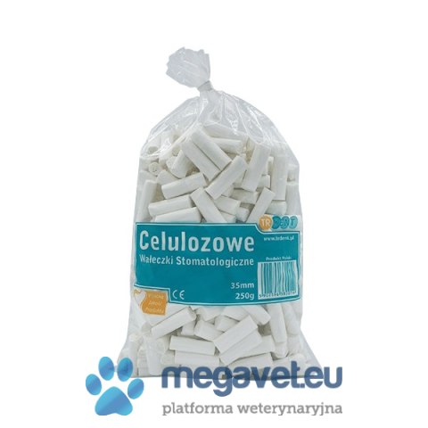 Wałeczki celulozowe 250 g 35 mm TRDENT (BSM)