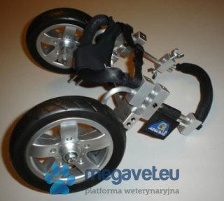 Wózek inwalidzki dla psa niedowład przedni (BSM)