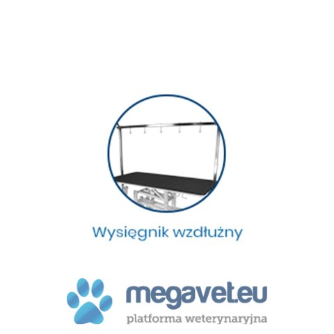 Wysięgnik wzdłużny do stołów weterynaryjnych (BSM)