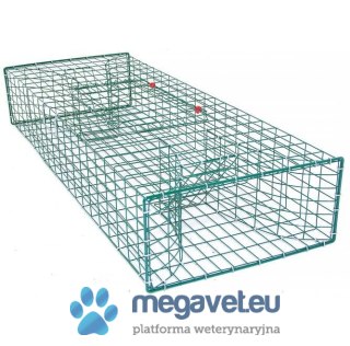 Żywołapka PROFI na piżmaki dwuwejściowa 100cm (BSM)