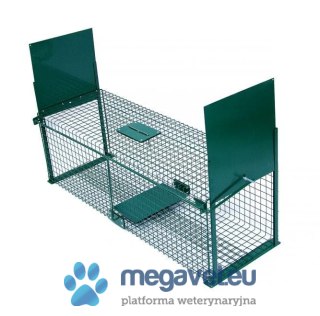 Żywołapka dwuwejściowa na wydry, kuny i lisy,100cm (BSM)