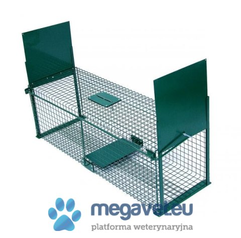 Żywołapka dwuwejściowa na wydry, kuny i lisy,100cm (BSM)