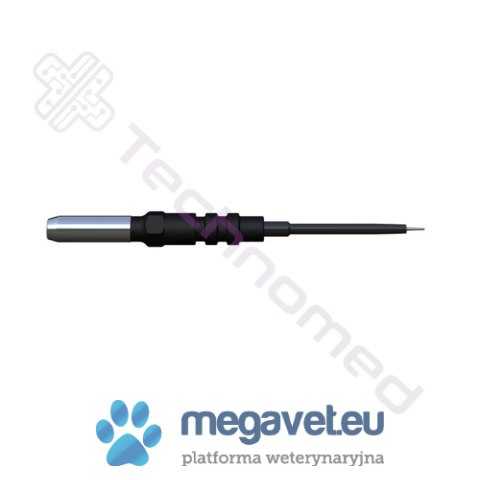 Elektroda igłowa, prosta, izolowana, śr. 0,8 x 22 mm, dł. 40 mm, śr.uchwytu 4mm (TCM)