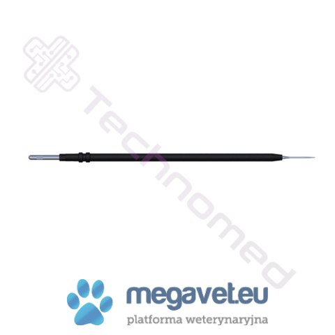 Elektroda igłowa, prosta, śr. 0,8 x 15 mm, dł. 120 mm, śr.uchwytu 2,4mm (TCM)