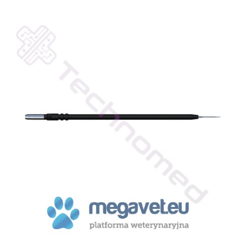 Elektroda igłowa, prosta, śr. 0,8 x 15 mm, dł. 120 mm, śr.uchwytu 4mm (TCM)