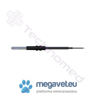 Elektroda igłowa, wolframowa, prosta, izolowana, 0,5 x 3 mm, dł. 55 mm, śr.uchwytu 2,4mm (TCM)