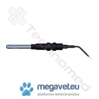 Elektroda igłowa, wolframowa, zagięta, izolowana, śr. 0,5 x 3 mm, dł. 35 mm, śr.uchwytu 2,4mm (TCM)