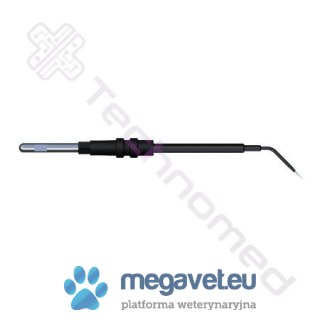 Elektroda igłowa, wolframowa, zagięta, izolowana, śr. 0,5 x 3 mm, dł. 55 mm, śr.uchwytu 2,4mm (TCM)