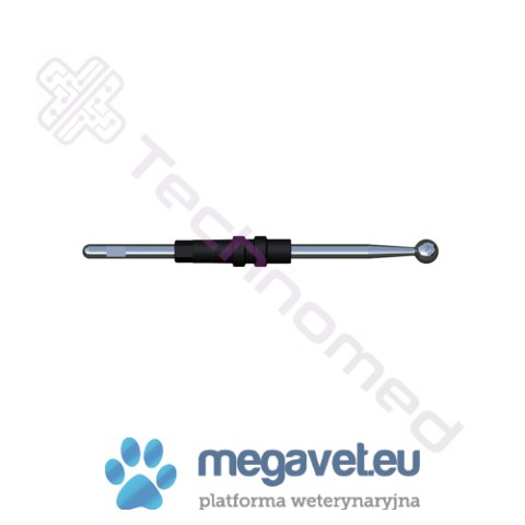 Elektroda kulkowa, prosta, śr. 4 mm, dł. 40 mm, śr.uchwytu 2,4mm (TCM)