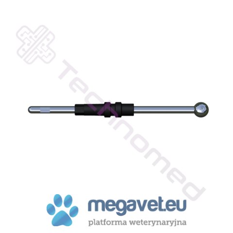 Elektroda kulkowa, prosta, śr. 5 mm, dł. 40 mm, śr.uchwytu 2,4mm (TCM)