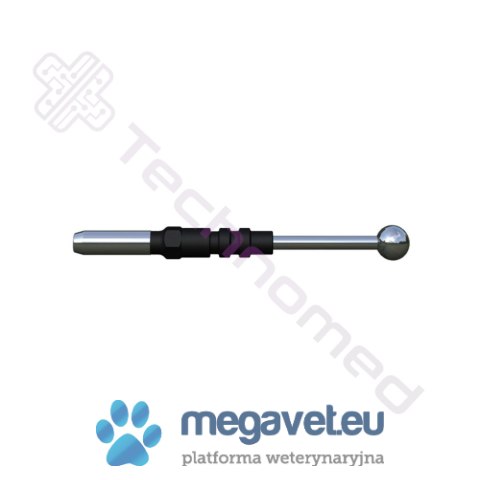 Elektroda kulkowa, prosta, śr. 6 mm, dł. 40 mm, śr.uchwytu 4mm (TCM)