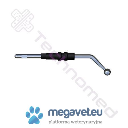 Elektroda kulkowa, zagięta, śr. 4 mm, dł. 35 mm, śr.uchwytu 2,4mm (TCM)