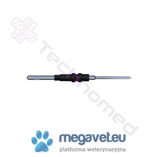 Elektroda lancetowa, prosta, 1,5 x 17 mm, dł. 40 mm, śr.uchwytu 2,4mm (TCM)