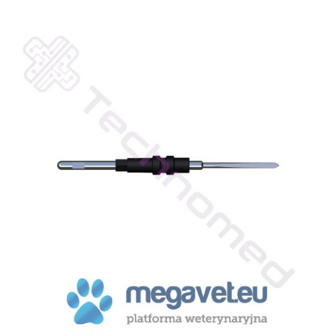 Elektroda lancetowa, prosta, 1,5 x 17 mm, dł. 40 mm, śr.uchwytu 2,4mm (TCM)