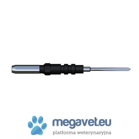 Elektroda lancetowa, prosta, 1,5 x 17 mm, dł. 40 mm, śr.uchwytu 4mm (TCM)