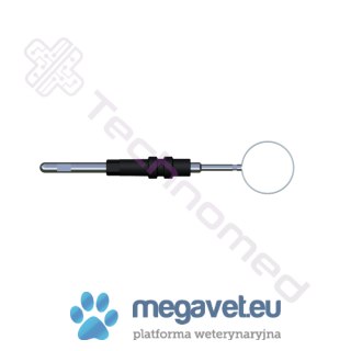 Elektroda pętlowa, drutowa, prosta, śr. 12 mm, dł. 40 mm, śr.uchwytu 2,4mm (TCM)