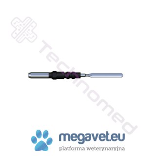 Elektroda szpatułkowa, prosta, 3 x 24 mm, dł. 45 mm, śr.uchwytu 4mm (TCM)