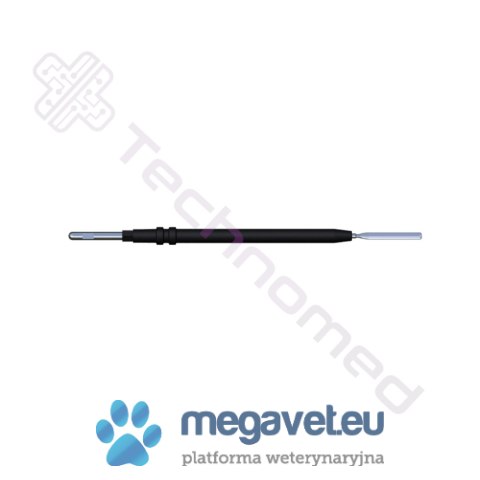 Elektroda szpatułkowa, prosta, elastyczna, 2 x 18 mm, dł. 80 mm, śr.uchwytu 2,4mm (TCM)