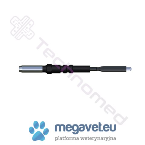 Elektroda szpatułkowa, prosta, izolowana, 2,3 x 19 mm, dł. 45 mm, śr.uchwytu 4mm (TCM)