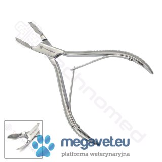 Kleszcze do cięcia kości CLEVELAND kątowe, 165mm (TCM)