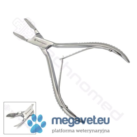 Kleszcze do cięcia kości CLEVELAND kątowe, 165mm (TCM)