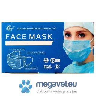 Maseczki Chirurgiczne (50 szt.) (IPP)