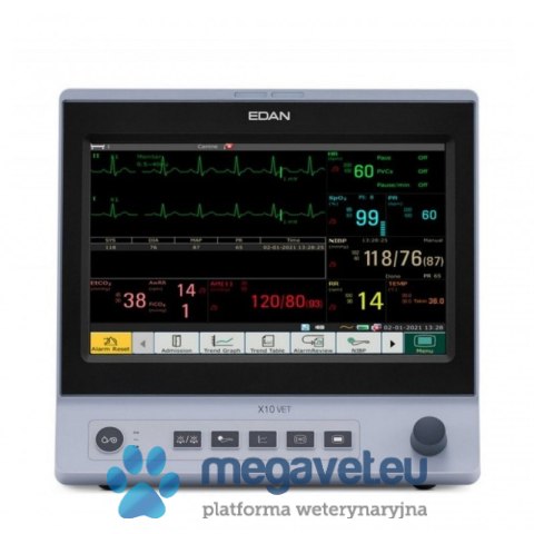 Monitor Edan X10 Vet z Kapnografem (IPP)
