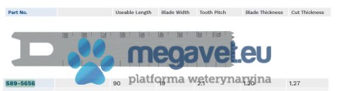 Ostrze do piły oscylacyjnej De Soutter S89-5656 (TCM)