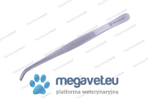 Pęseta anatomiczna SEMKEN zagięta 125mm (TCM)