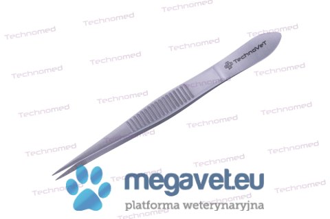 Pęseta prosta HUNTER 80mm (TCM)