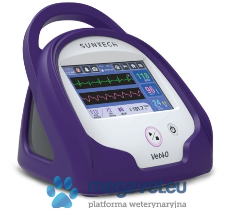 Przenośny Wieloparametrowy Monitor Funkcji Życiowych dla zwierząt SunTech Vet40 (RCE)
