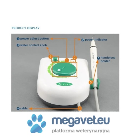 Weterynaryjny skaler ultradźwiękowy LED VRN K08AL [GWV]