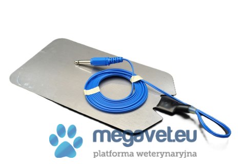 Weterynaryjna elektroda neutralna z przewodem z okragłą wtyczką (TCM)