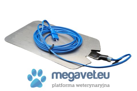Weterynaryjna elektroda neutralna z przewodem z płaską wtyczką (TCM)