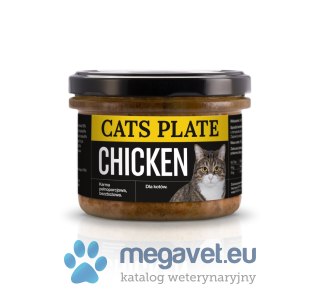 Cats Plate Chicken 180g (DGP)