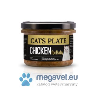 Cats Plate For Baby Chicken 180g (DGP)