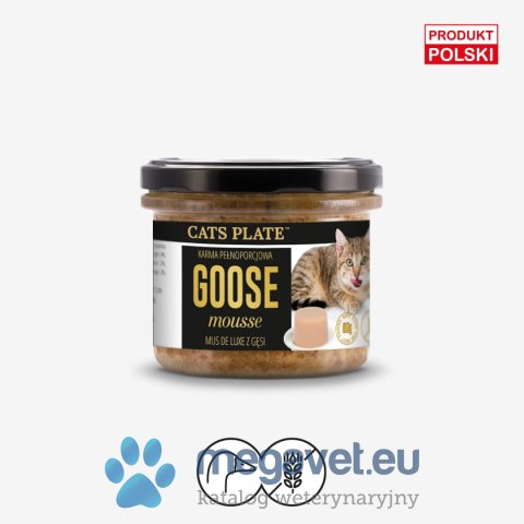 Cats Plate Goose Mousse 100g (DGP)