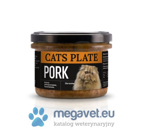 Cats Plate Pork 180g (DGP)