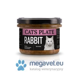 Cats Plate Rabbit 180g (DGP)