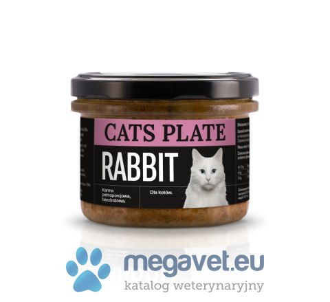 Cats Plate Rabbit 180g (DGP)