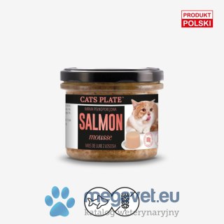 Cats Plate Salmon Mousse 100g (DGP)