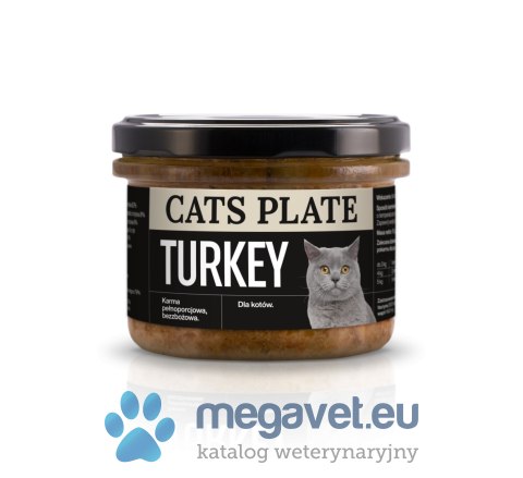 Cats Plate Turkey 180g (DGP)