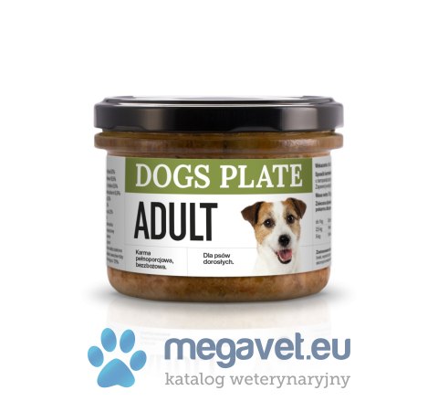 Dogs Plate Adult 180g (DGP)