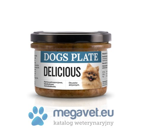 Dogs Plate Delicious 180g (DGP)