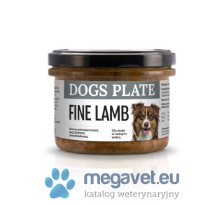 Dogs Plate Fine Lamb 180g (DGP)